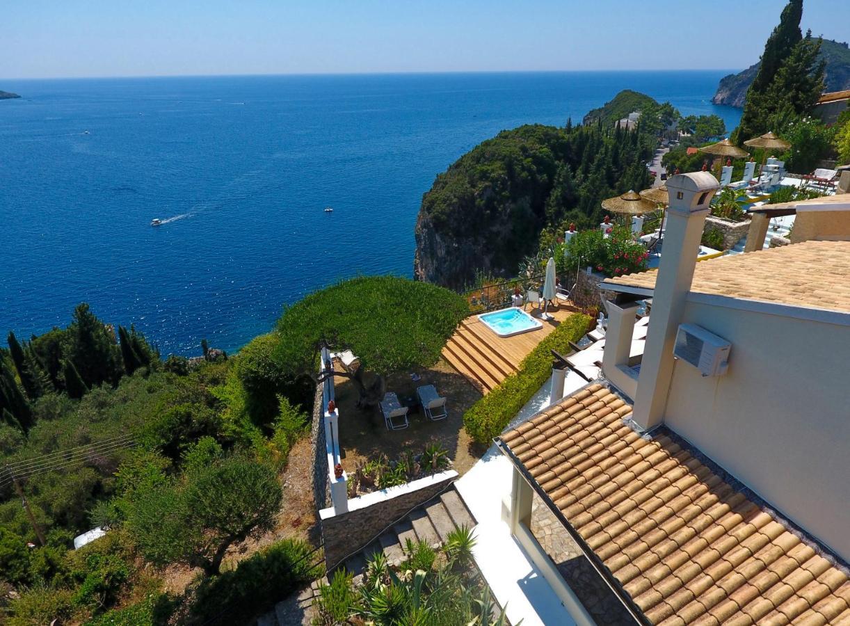 Elysium Apartments Corfu Paleokastritsa Dış mekan fotoğraf